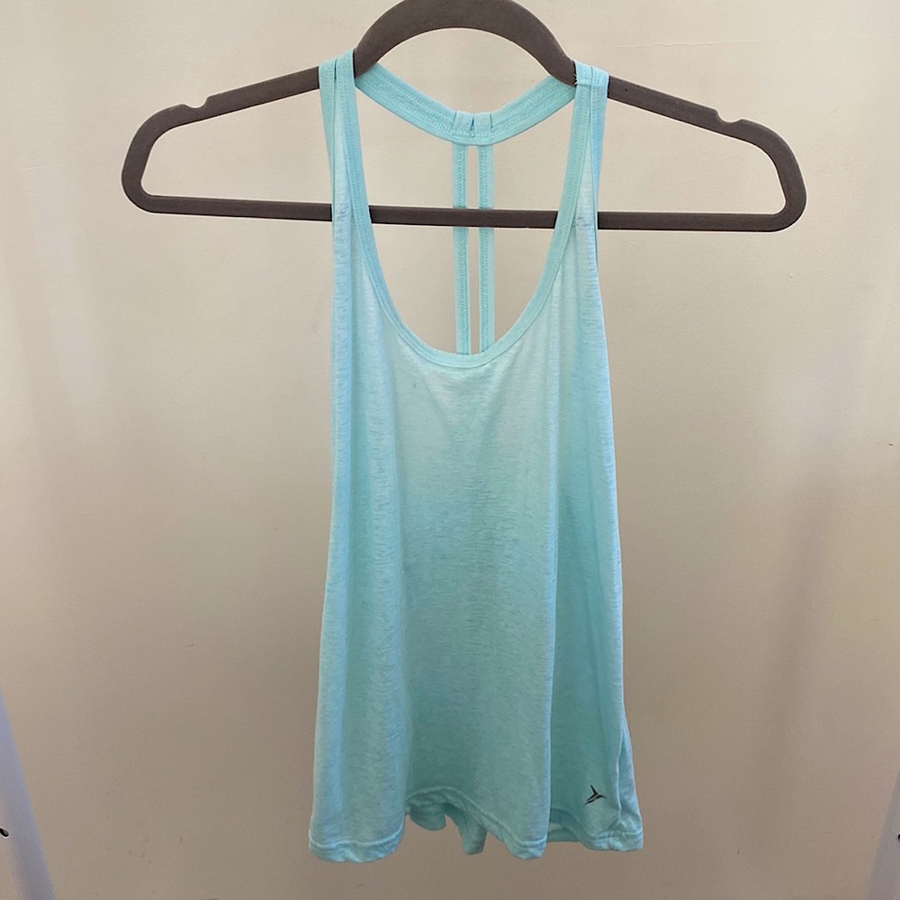 Turquoise tank top